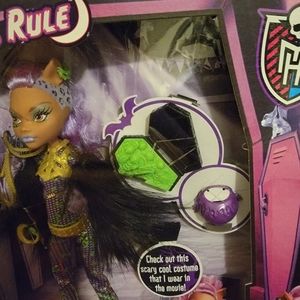 Ghouls Rule Monster Hight first wave, Clawdeen Wolf